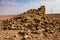 A ruined outpost near Abu Jifan Fort, Riyadh Province, Saudi Arabia