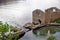 Ruined Stone Building on Waterfront, Greece