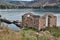 Ruined Stone Building on Waterfront, Greece