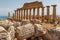 Ruined temple in the ancient city of Selinunte, Sicily