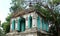 A ruined temple hall in thiruvarur.