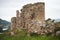 Ruined tower of Calamita fortress in Inkerman