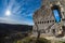 Ruined walls of Castle VitÃ¡nyvÃ¡r, Hungary