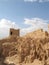 Ruined walls of Masada