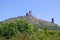 Ruines of hazmburk castle with two towers 10