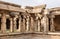 Ruinous corner of Krishna Temple, Hampi, Karnataka, India