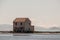Ruins of the abandoned house in the Mar Menor lagoon