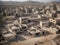 ruins of a abandoned house in the middle of the desert