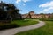 Ruins Abbey Aulne Thuin Landelies, Belgium