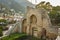 Ruins of the Abbey of Bellapais in the Northern Cyprus.