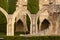 Ruins of the Abbey of Bellapais in the Northern Cyprus.