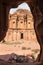 Ruins of Ad Deir monastery in Petra