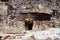 Ruins of an agitation tank at an abandoned lead mine near Bonnie Claire, Nevada, USA