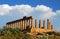 Ruins in Agrigento, Sicily greek landmark