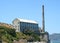 Ruins Of Alcatraz Smoke Stack And Power House