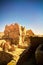 Ruins of the Amun Oracle temple in Siwa oasis, Egypt