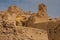 The ruins of ancient African Berber city fortress