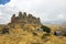 The ruins of the ancient Amberd fortress, Armenia