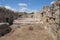Ruins of ancient baths in Salamis, northern Cyprus