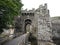 Ruins-Ancient Beaumaris Castle and the Island of Anglesey North Wales