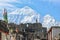 Ruins of Ancient Buddist Temple high in the mountains