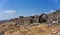 Ruins of ancient building of Pergamon (Bergama, Turkey)