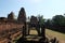 The ruins of an ancient Cambodian temple. The ruins of the temple of Pre Rup