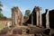 The ruins of an ancient Cambodian temple. The ruins of the temple of Pre Rup