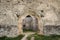 Ruins of the ancient church of Saint Gaudentius. Bregaglia, Switzerland