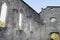 Ruins of the ancient church of Saint Gaudentius. Bregaglia, Switzerland