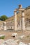 Ruins of the ancient city Ephesus, the ancient Greek city in Turkey