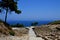 Ruins ancient city Kamiros, Rhodes Island, Greece, Europe