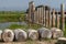 Ruins of the ancient city Magnesia Magnesia on the Maeander