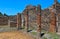 Ruins of ancient city Pompeii