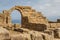 Ruins of the ancient city of Tindari & x28;Tindarys& x29;, Sicily island