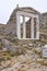 Ruins of ancient Delos, island near Mykonos, Greece