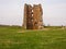 The ruins of an ancient feudal castle.