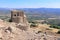 Ruins of ancient fortress tower, Assos, Canakkale, Turkey