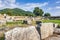 Ruins of the ancient Greek city of Messenia, Peloponnese, Greece