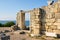 Ruins of an ancient greek temple in Chersonesos