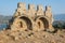 Ruins of ancient Herakleia in Turkey