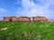 The ruins of an ancient hilltop village