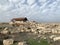 Ruins of the ancient Jewish settlement of Susiya in the Hebron Highlands