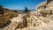 Ruins of ancient Kourion. Amphitheater. Limassol District. Cyprus