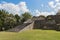 The ruins of the ancient Mayan city of Kohunlich, Quintana Roo,