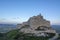 Ruins of the ancient medieval castle of Castrojeriz, Spain