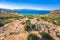 Ruins of the ancient Minoan settlement Gournia, Crete, Greece