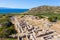 Ruins of the ancient Minoan settlement Gournia, Crete, Greece