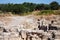 Ruins, Ancient Roman City of Dougga, near TÃ©boursouk, Tunisia