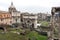 Ruins of the ancient Roman forum, Italy